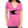 Tultex 214 - Ladies' Slim Fit Fine Jersey V-Neck Thumbnail