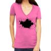 Tultex 214 - Ladies' Slim Fit Fine Jersey V-Neck Thumbnail